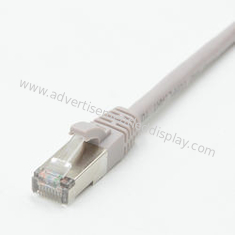 ROHS 빠른 Ethernet 케이블은 홈 오토메이션 시스템 50Ft Ethernet 케이블을 회색으로 만듭니다