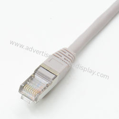 TUV는 / 코팅된 네트워크 커넥터 케이블 ANS Cat 7 Ethernet 케이블을 땋았습니다