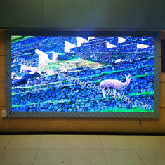 높은 가시성 LED 광고 디스플레이 192x192mm 모듈 크기 바쁜 장소