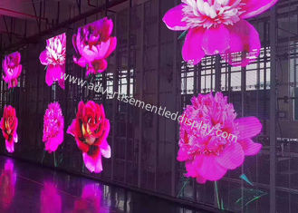 알루미늄 패널 재료로 IP65 맞춤 알루미늄 투명 LED 디스플레이