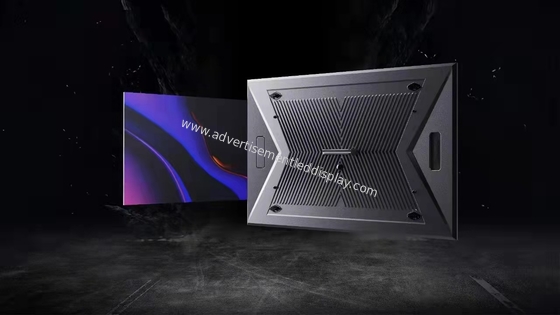 앞 유지 P10 야외 LED 디스플레이 480mmx320mm 알루미늄 외피