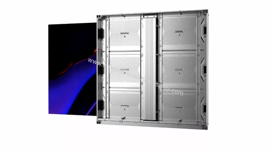 앞 유지 P10 야외 LED 디스플레이 480mmx320mm 알루미늄 외피