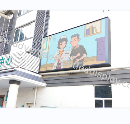 야외 행사용 날씨에 견딜 수 있는 LED 비디오 벽 디스플레이