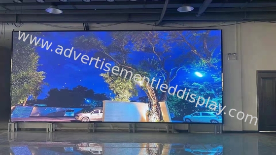 알루미늄 캐비닛 실내 LED 디스플레이 통합 사운드 시스템