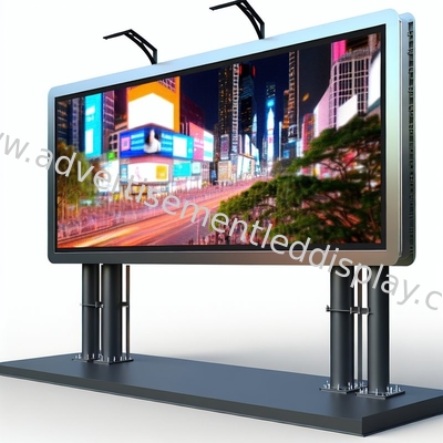 야외 LED 빌보드 디스플레이 철 캐비닛 최대 영향