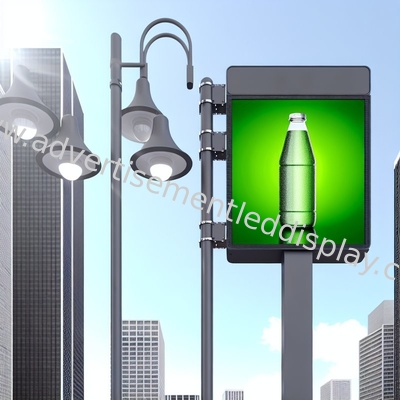 햇빛을 위한 높은 밝기 LED 광고 디스플레이 가독성 밝기 6000cd MTBF 10