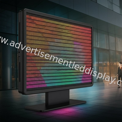 맞춤형 디자인 LED 광고 화면 화려한 색채로 눈길을 끄는 야외 광고