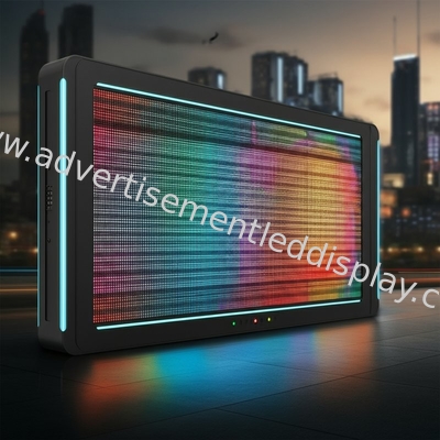 맞춤형 디자인 LED 광고 화면 화려한 색채로 눈길을 끄는 야외 광고