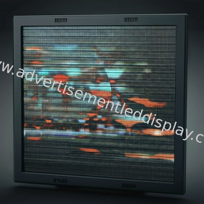 내구성 있는 철 LED 화면 192x192mm 모듈 크기 100 년 임팩트 광고 사용 기간
