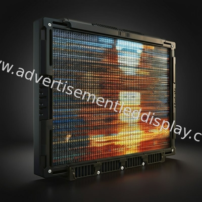 내구성 있는 철 LED 화면 192x192mm 모듈 크기 100 년 임팩트 광고 사용 기간