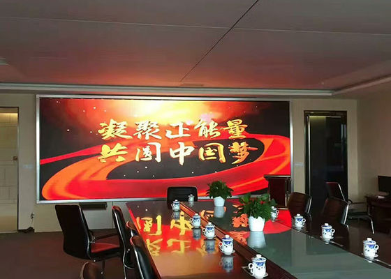1600Hz 실내 광고 LED 디스플레이, P3 주도하는 영상 디스플레이 패널