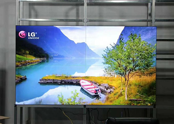 500cd/M2 무선 LED 비디오 벽 16.7M 색상 6ms 응답 시간