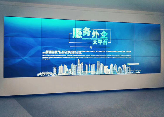 500cd/M2 무선 LED 비디오 벽 16.7M 색상 6ms 응답 시간